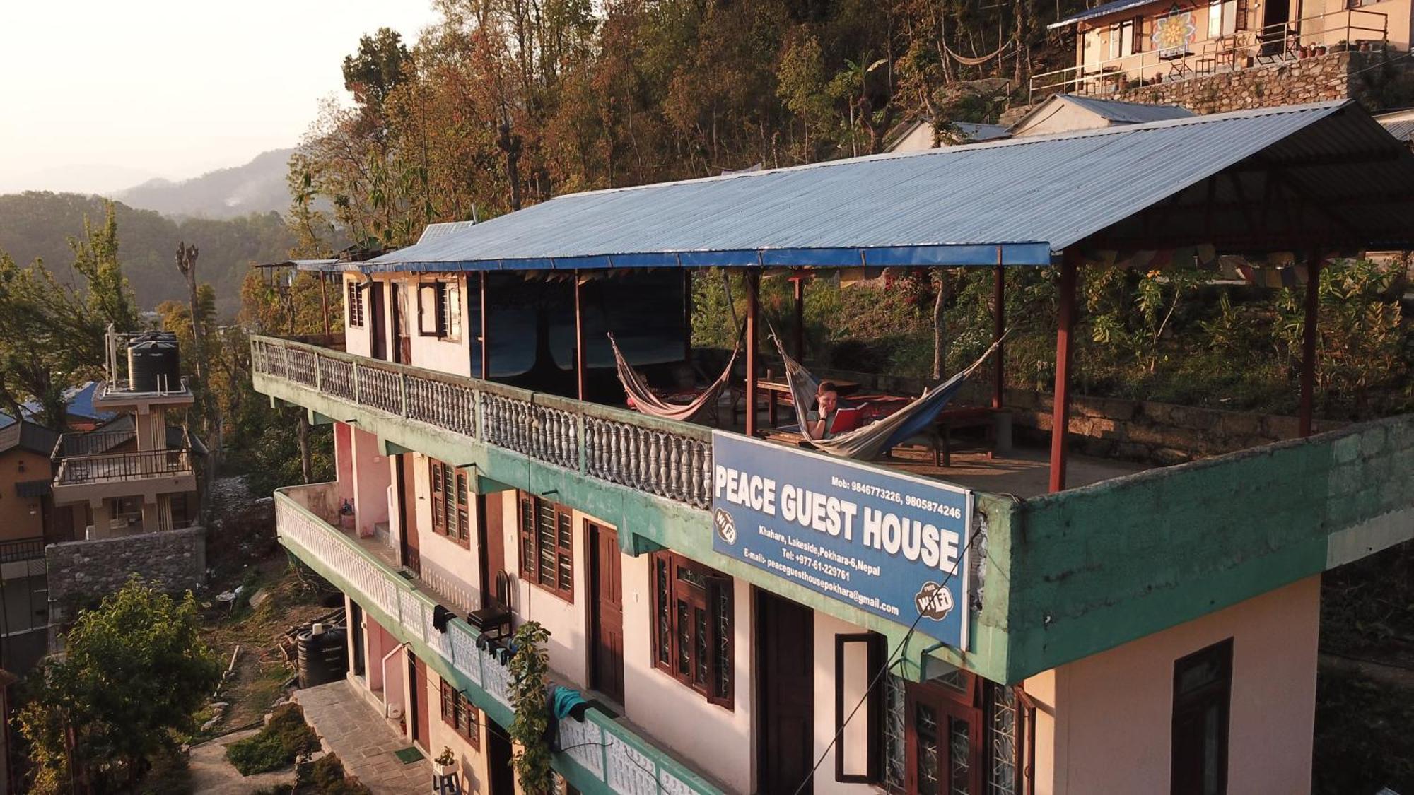 Peace Guest House Pokhara Exterior photo