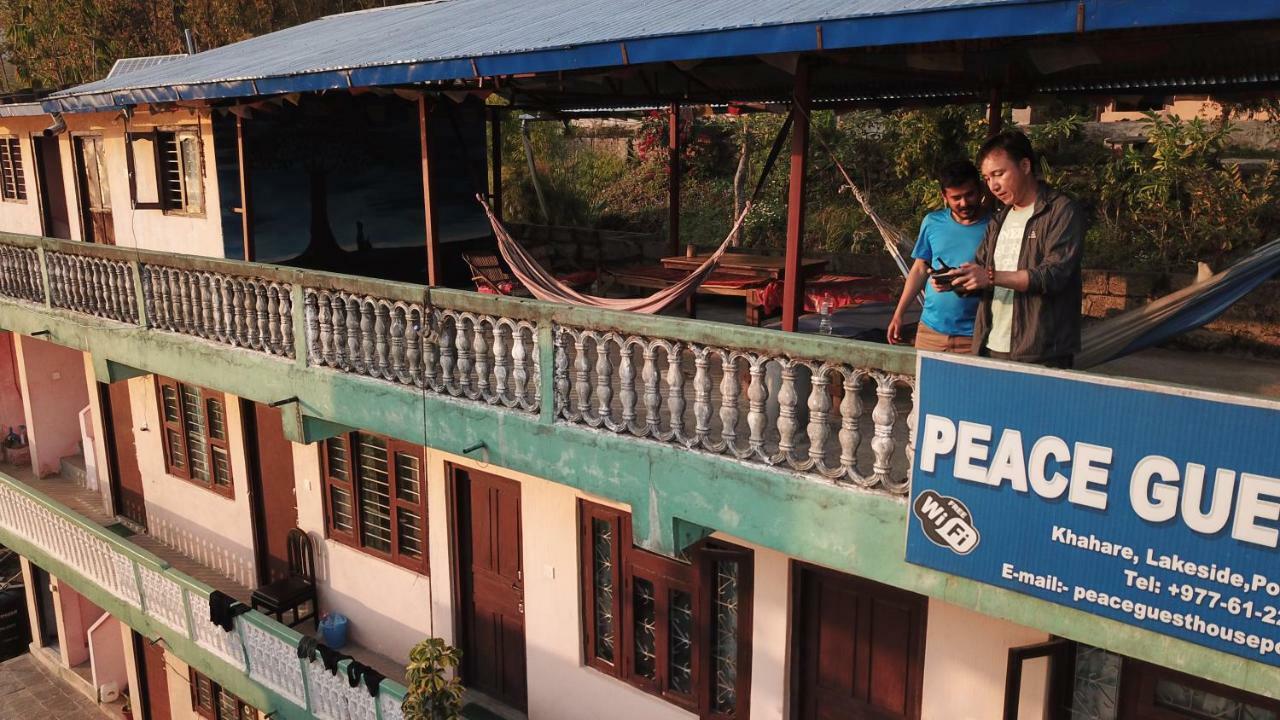 Peace Guest House Pokhara Exterior photo